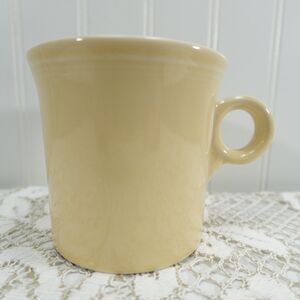 Fiesta Mug Ivory 10oz Ceramic Diner Style Coffee Cup USA